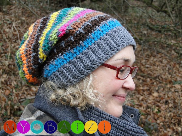 Bunte Beanie